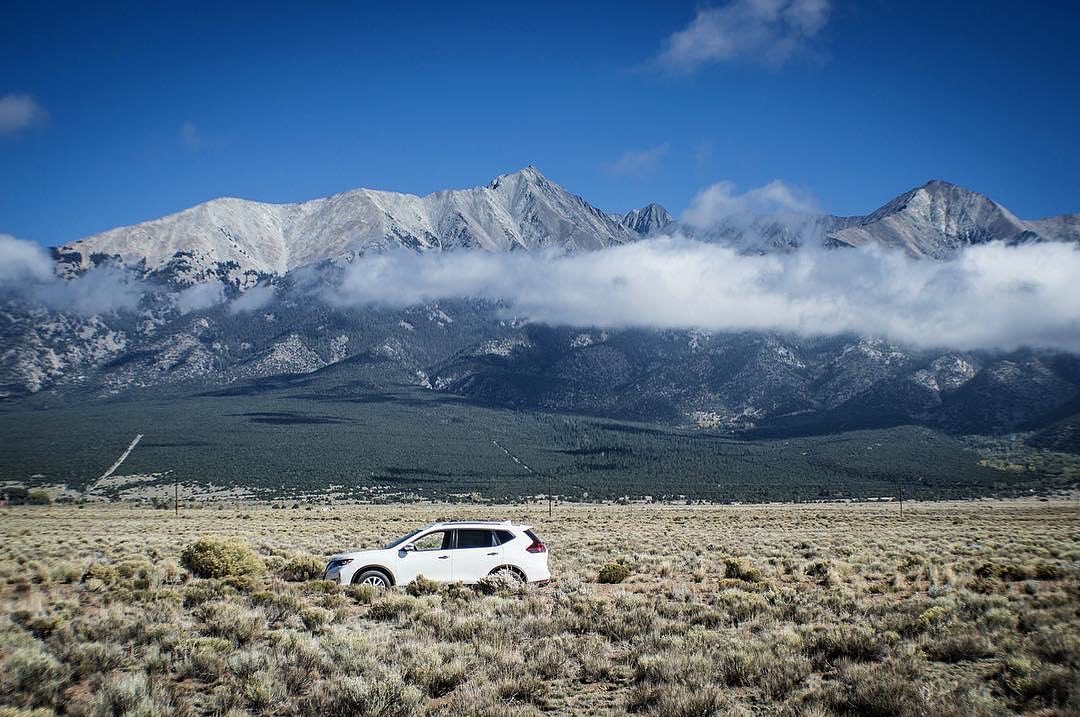 Mt. Blanca Base Camp - Low Hanging Clouds