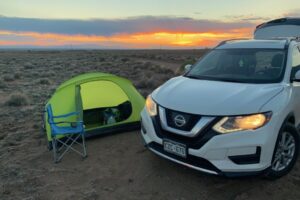 Camping at Mt. Blanca Base Camp